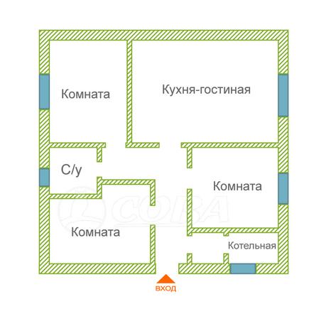 Продается строящийся дом, в районе Казарово, с/о СН Русское Поле, по Салаирскому тракту